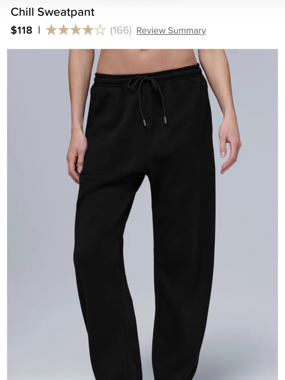 ALO chill sweatpant
